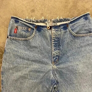 Vintage cutout  waist cobra jeans‎